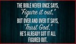 Trust God!