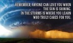 The storms show who's willing to weather the hard times