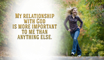 My relationship with God