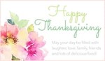 Happy Thanksgiving Watercolors