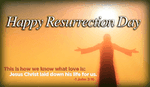 He died, but what is better than that? HE ROSE!