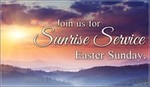 Sunrise Service Invite