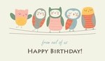 Happy Birthday from Owl of Us