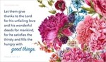 Good Things - Psalm 107:8-9