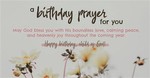 A Birthday Prayer