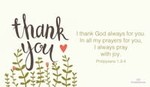 I Thank God Always for You