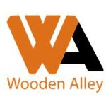 wooden alley