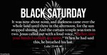 Black Saturday - Luke 23:44-46