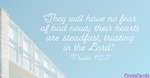 Psalm 112:7