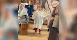 Angel Gets In The Christmas Spirit During Church Nativity Play