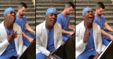Singing Doctor Elvis Francois Performs 'Imagine'