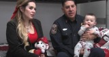 Firefighter and Wife Give Forever Home to Baby Left at Firehouse