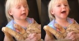 Little One Holds Furry Friend Close During the Sweetest Nighttime Prayer