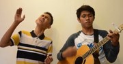 Aldrich and James Sing 'Jesus Take The Wheel'