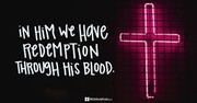 Redemption through His Blood (John 11:25) - Your Daily Bible Verse - April 11