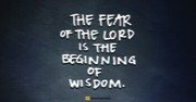 Understanding the Fear of the Lord (Proverbs 9:10) - Your Daily Bible Verse - June 12