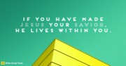 He Lives in You (Galatians 4:6) - Your Daily Bible Verse - June 19