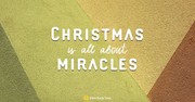 Do You Believe in Christmas Miracles? (Matthew 1:23) - Your Daily Bible Verse - December 25