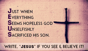 God Sacrificed His Son