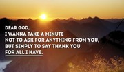 Thank You for My Blessings!
