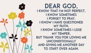 Thank You for Your Unconditional Love