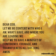 Let Me be Content