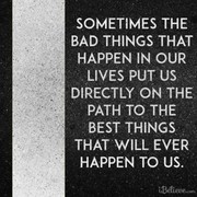 Sometimes Bad Leads to Good