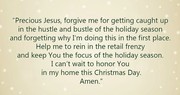 Don’t Forget to Invite the Honored Guest - Girlfriends in God - December 15, 2014