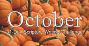 October 31-Day Scripture Writing Challenge