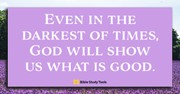 Finding God’s Favor in the Darkest of Times (Genesis 6:8) - Your Daily Bible Verse - November 28