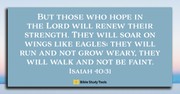 When It’s Hard to Wait on the Lord (Isaiah 40:31)- Your Daily Bible Verse - December 2