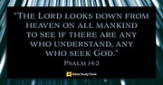 Found by Those Not Seeking (Psalm 14:2) - Your Daily Bible Verse - December 28