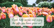 A Prayer for Using Our Gifts to Glorify God - Your Daily Prayer - June 23