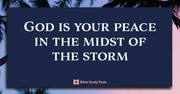 Running to God When the Storms of Life Hit (Philippians 4:6-7) - Your Daily Bible Verse - June 27