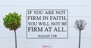 A Prayer to be Firm in Your Faith - Your Daily Prayer - July 27