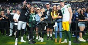 Carlson Brothers Anders and Daniel Express Faith in God, Face off in Raiders versus Packers Game