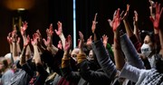 Pro-Palestinian Protestors Interrupt Blinken Testimony