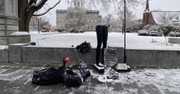 Controversy Erupts as Satanic Statue Near Nativity Scene Is Destroyed in New Hampshire