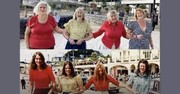 Four Friends Recreate a Fun Vacation Photo from 50 Years Ago