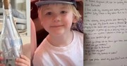 Four-Year-Old Sends Out a Message in a Bottle, Receives Reply Less than Two Weeks Later