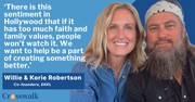 Willie & Korie Robertson: Hollywood Doesn't Understand the Faith Audience