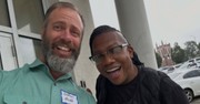 Pastor Embraces Michael Tait in Viral Photo, Prompting Heated Response from Christians