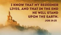 Your Daily Verse - Job 19:25