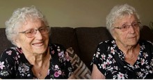 98-Year-Old Twins Cherish Life, Love, and Faith While Living Next Door to One Another