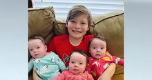 After Thinking She Would Never Get Pregnant Again, She Did, With Identical Triplets
