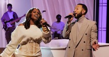 Tasha Cobbs Leonard & John Legend Perform 'Church' on Jimmy Kimmel Live!