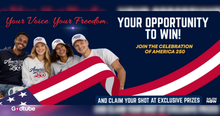 The America 250 Voices of Freedom Sweepstakes