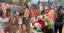 Woman's Boyfriend Proposes Right After She Completes a Triathlon, 'It Was Such An Amazing Feeling'