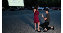 A Man Planned the Perfect Drive-In Date—Then Surprised Her with a Proposal