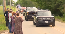 Firefighter Gets a Hero's Welcome After Returning Home After Lumber Mill Explosion